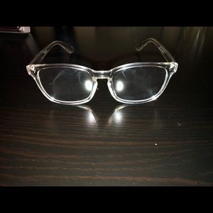Clear glasses